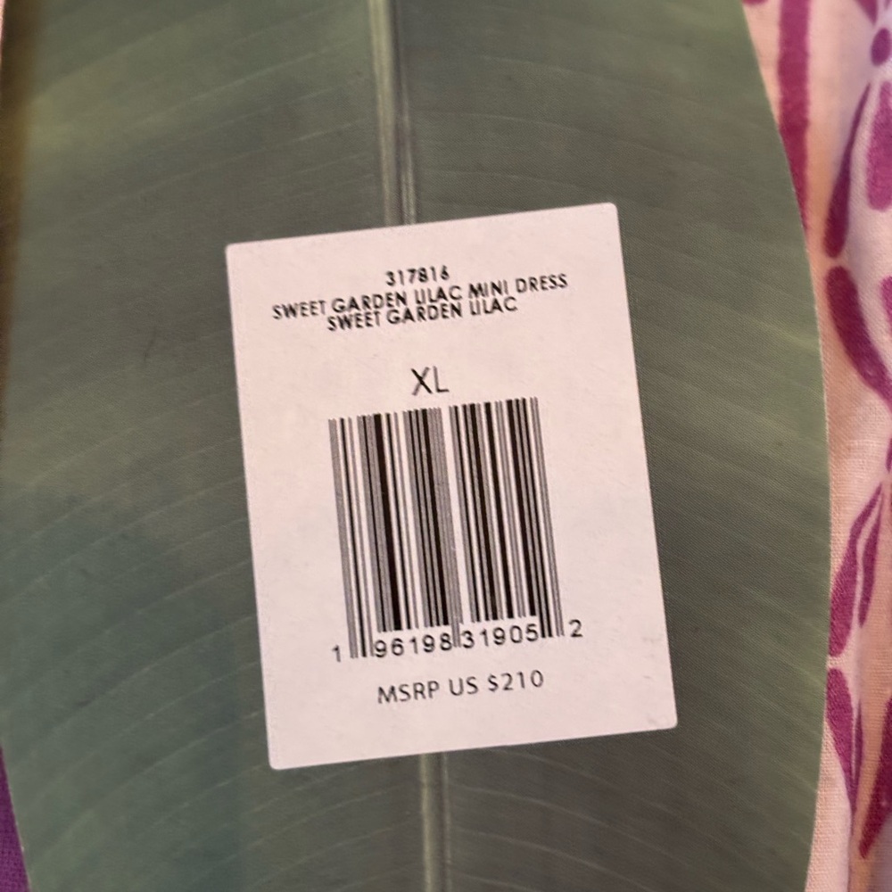 FARM Rio Purple and White Mini Dress - Picture 10 of 13